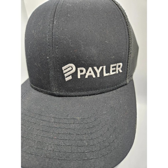 Pacific Headwear 104C Trucjer Cap Gray Black Payler Mesh Back Snap Back - Picture 2 of 7
